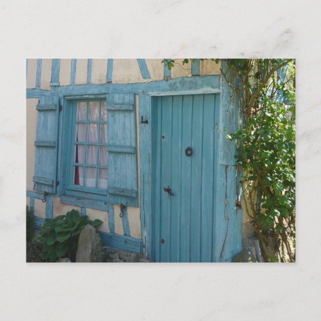 Porte et fenêtre - Tür und Fenster Postkarte (Vorderseite)