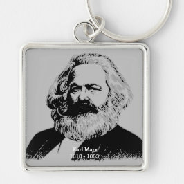 Porteclés carré Karl Marx - Grand Schlüsselanhänger