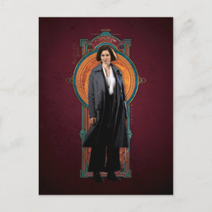 PORTENTINA GOLDSTEIN™ Art-Deco-Panel Postkarte