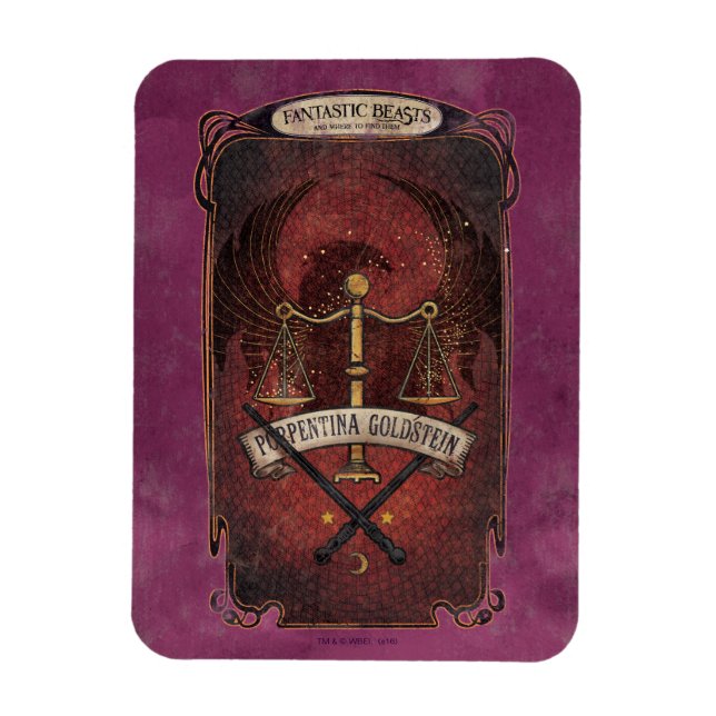 PORTENTINA GOLDSTEIN™ MACUSA™ Graphic Magnet (Vertikal)