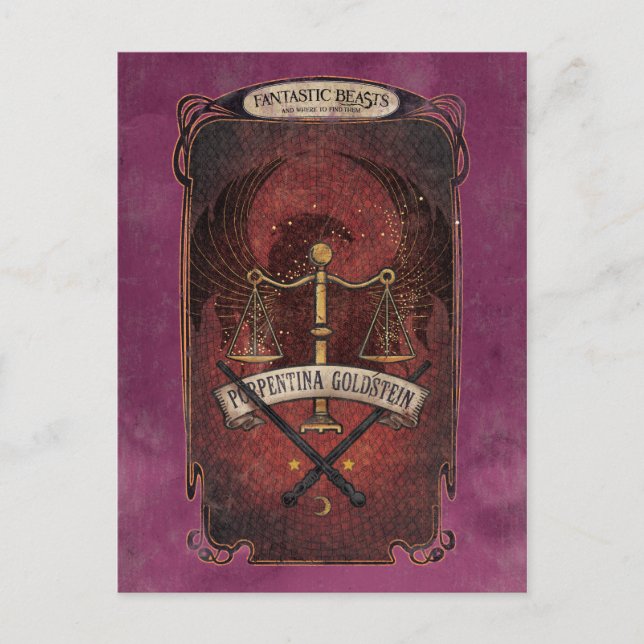 PORTENTINA GOLDSTEIN™ MACUSA™ Graphic Postkarte (Vorderseite)