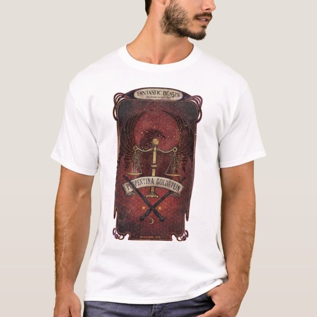 PORTENTINA GOLDSTEIN™ MACUSA™ Graphic T-Shirt (Vorderseite)