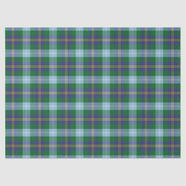 Porteous Tartan Seidenpapier (Vorderseite)