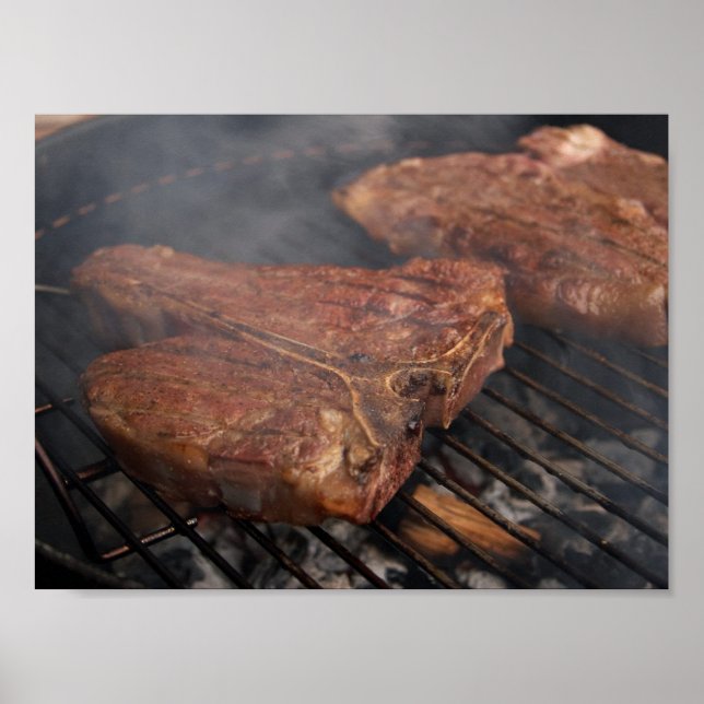 Porterhouse Steak Poster (Vorne)