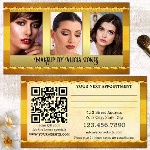 Portfolio Foto Makeuty Beauty Terminkarte