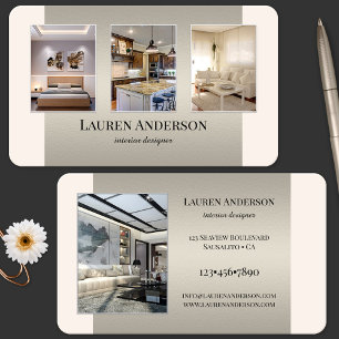 Portfolio Innenarchitekt Visitenkarte