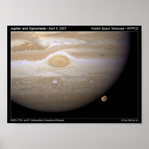 Portfolio Poster - Jupiter und Ganymede Print