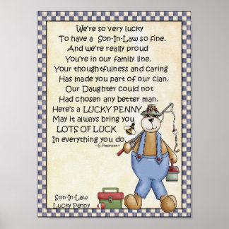 Portfolio-Son-in-Law-Lucky Penny-kleber-Penny dara Poster