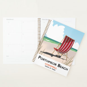 Porthmeor Beach Strand Reiseplakat Planer