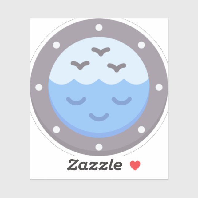 Porthole Aufkleber (Blatt)