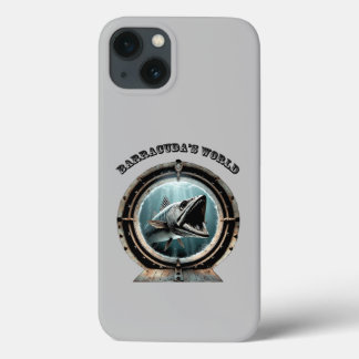 Porthole Aussicht auf einen Barracuda Fisch Unterw Case-Mate iPhone Hülle