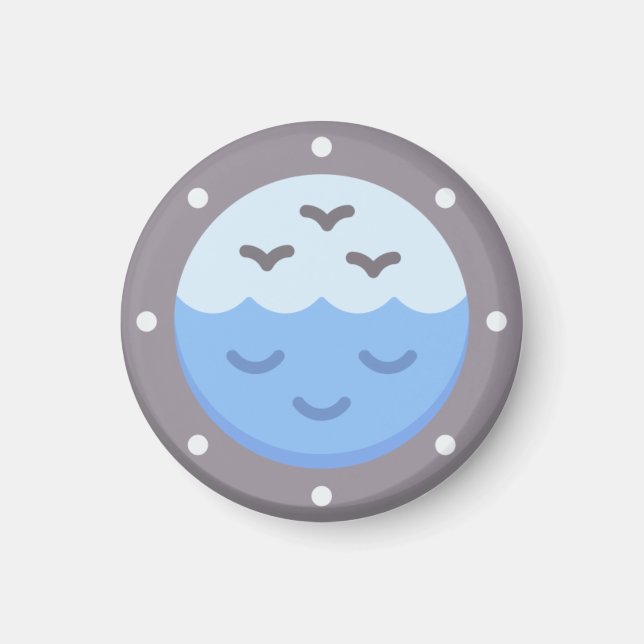 Porthole Magnet (Vorne)