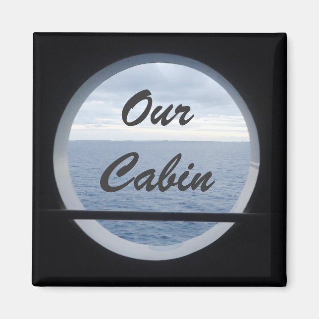 Porthole View Stateroom Door Marker Magnet (Vorne)