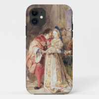 Portia und Bassanio, c.1826 (w/c, braune Tinte,