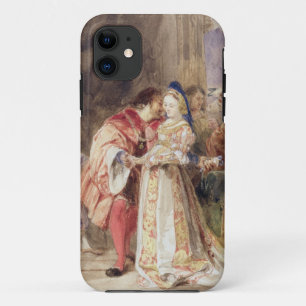 Portia und Bassanio, c.1826 (w/c, braune Tinte, Case-Mate iPhone Hülle