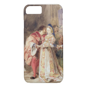 Portia und Bassanio, c.1826 (w/c, braune Tinte, Case-Mate iPhone Hülle