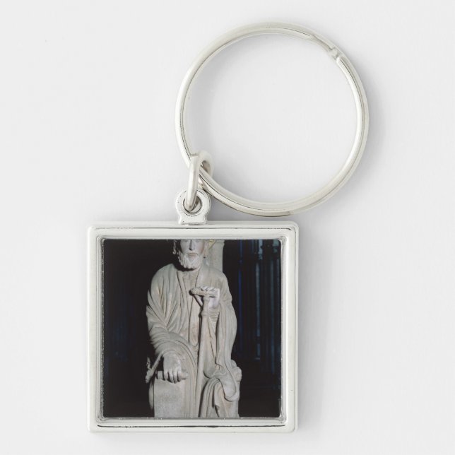 Portico de la Gloria, die St James darstellt Schlüsselanhänger (Vorne)