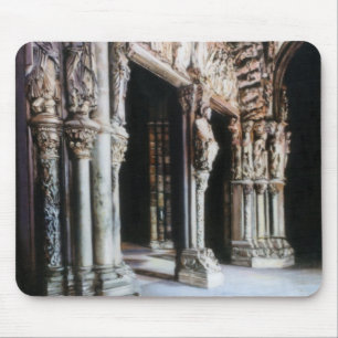 Pórtico de la Gloria (Santiago de Compostela) Mousepad