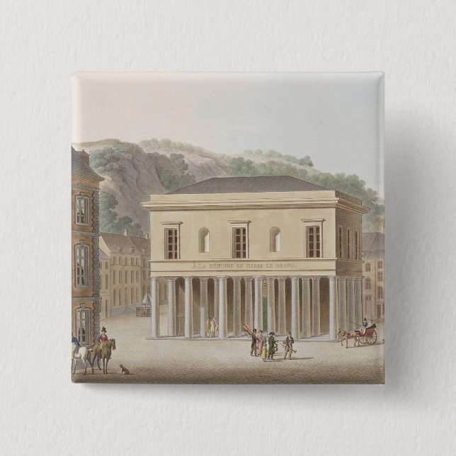 Portico des Brunnens von Pouhon am Button (Vorderseite)