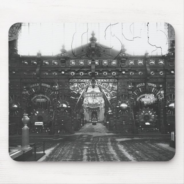 Portico des Metallurgie-Pavillons Mousepad (Vorne)