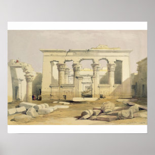 Portico des Tempels von Kalabshah, von "Ägypten Poster