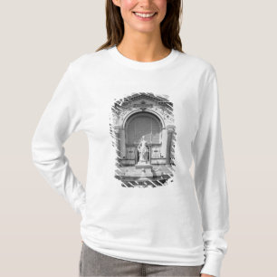 Portico und Brunnen an dem universellen T-Shirt
