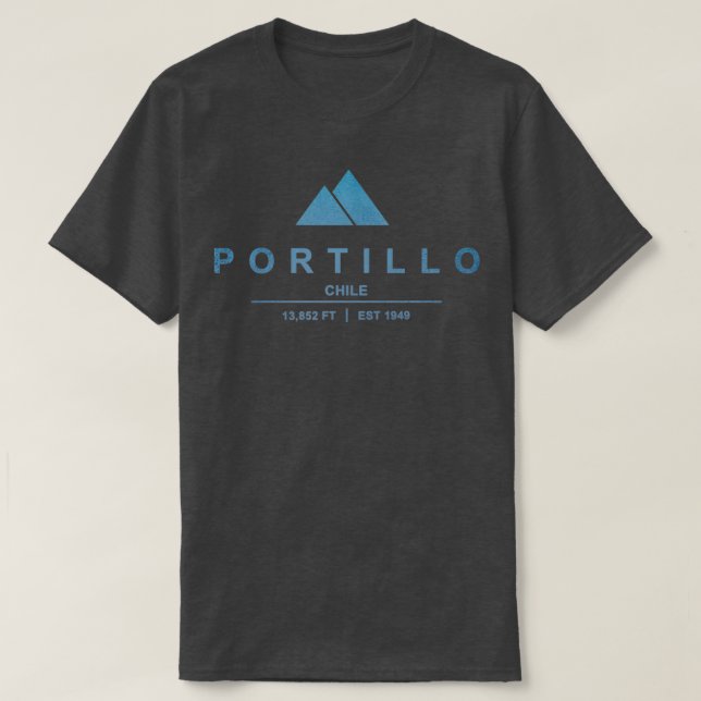Portillo Ski Resort Chile Essential T-Shirt (Design vorne)