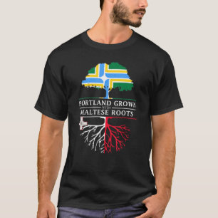 Portland Anbau mit maltesischen Wurzeln - Malta T-Shirt