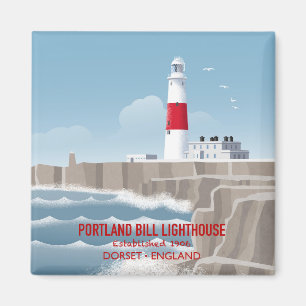 Portland Bill Leuchtturm Magnet
