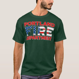 Portland Fire Rescue Department Oregon Duty T-Shirt