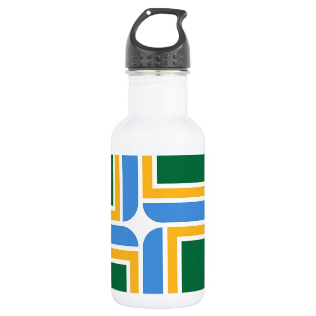 Portland Flag Liberty Flasche Edelstahlflasche (Vorderseite)