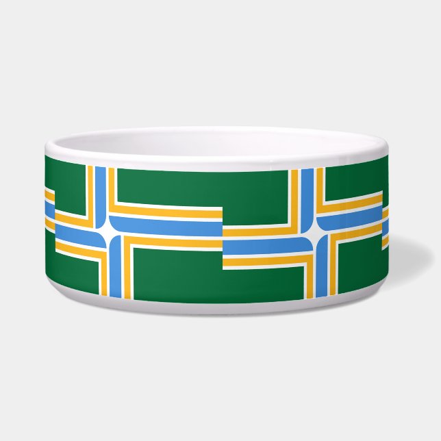 Portland Flag Pet Bowl Napf (Vorderseite)