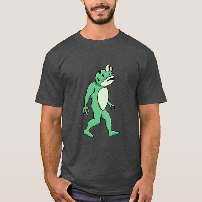 Portland frog sasquatch T-Shirt (Vorderseite)