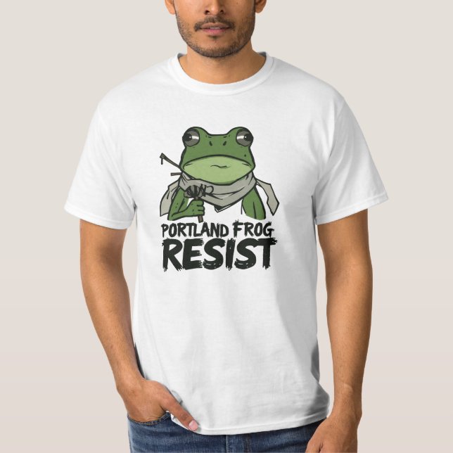 Portland Frog T-Shirt (Vorderseite)