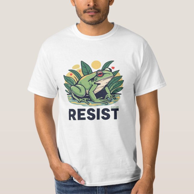 Portland Frog T-Shirt (Vorderseite)