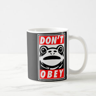 Portland Frosch gehorcht nicht  Kaffeetasse