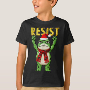 Portland Frosch Protest Frosch Frauen Keine Könige T-Shirt