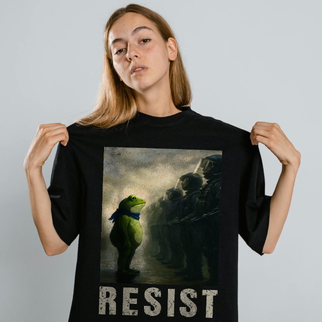 Portland Frosch Protest T-Shirt (Von Creator hochgeladen)