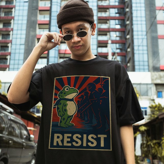 Portland Frosch Protest T-Shirt (Von Creator hochgeladen)