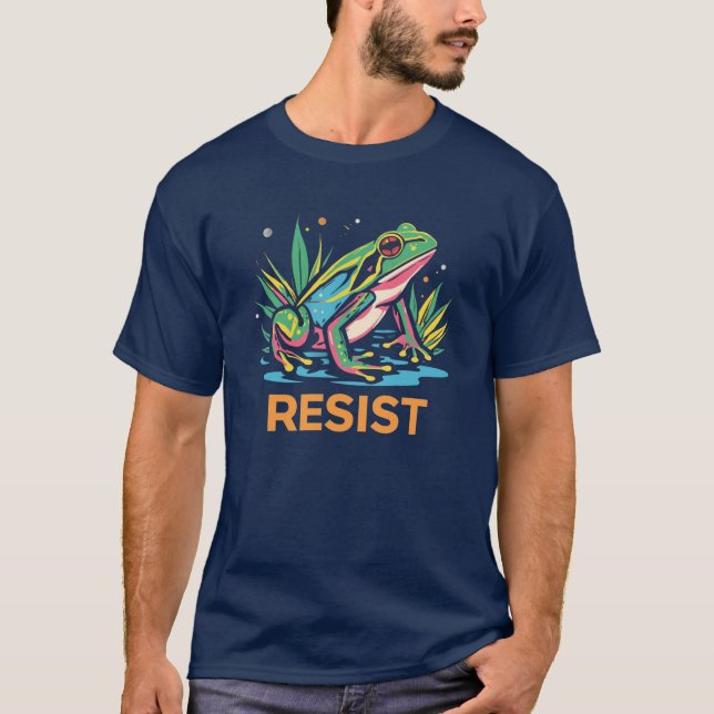 Portland Frosch T-Shirt (Vorderseite)