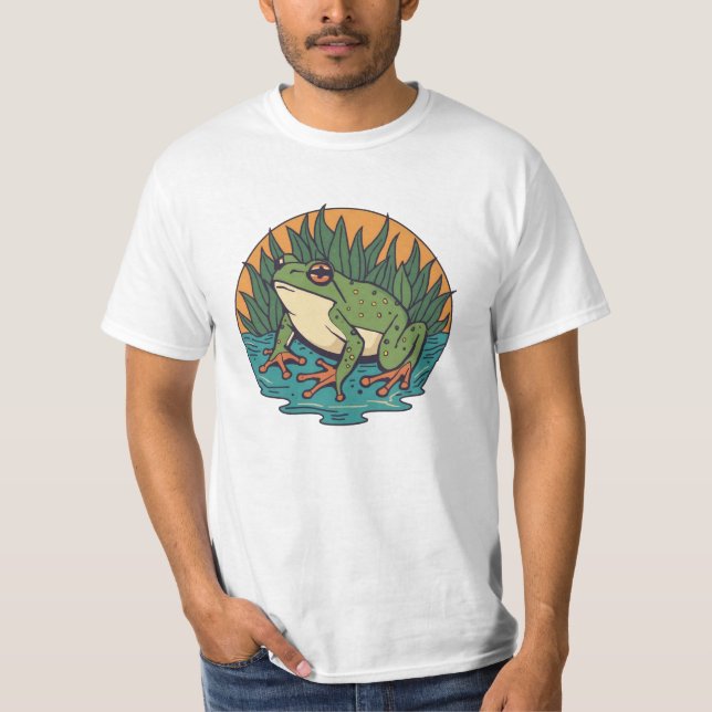 Portland Frosch T-Shirt (Vorderseite)