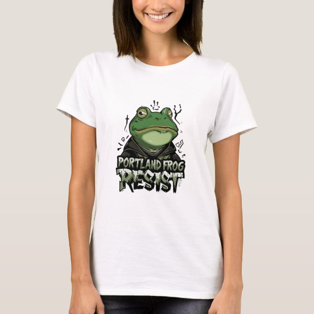 Portland Frosch T-Shirt (Vorderseite)