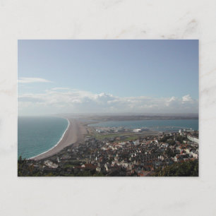 Portland Hafen. Dorset, UK. Postkarte