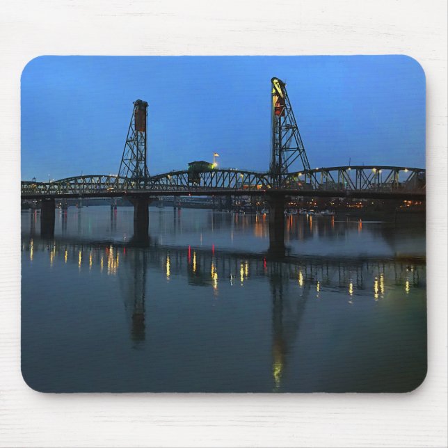 Portland Hawthorne Bridge #2 Mouse Pad Mousepad (Vorne)
