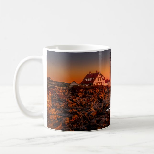 Portland Head Leuchtturm Kaffeetasse (Links)