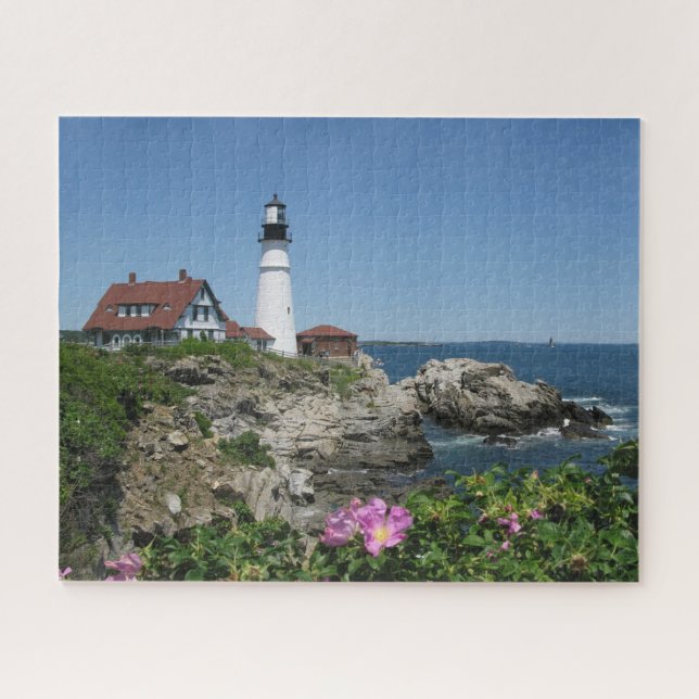 Portland Head Light, Cape Elizabeth, Maine Puzzle (Horizontal)