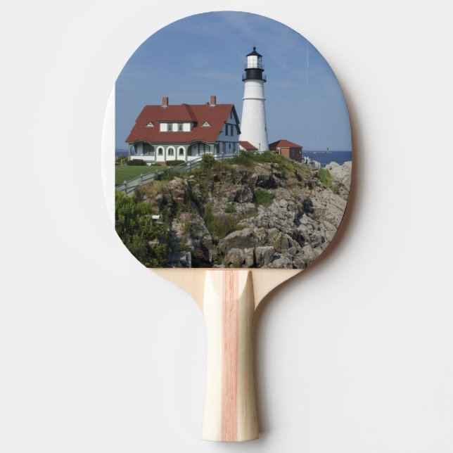 Portland Head Light, Cape Elizabeth, Maine, Tischtennis Schläger (Vorderseite)