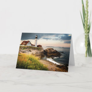 Portland Head Light  Cape Elizabeth ME Karte