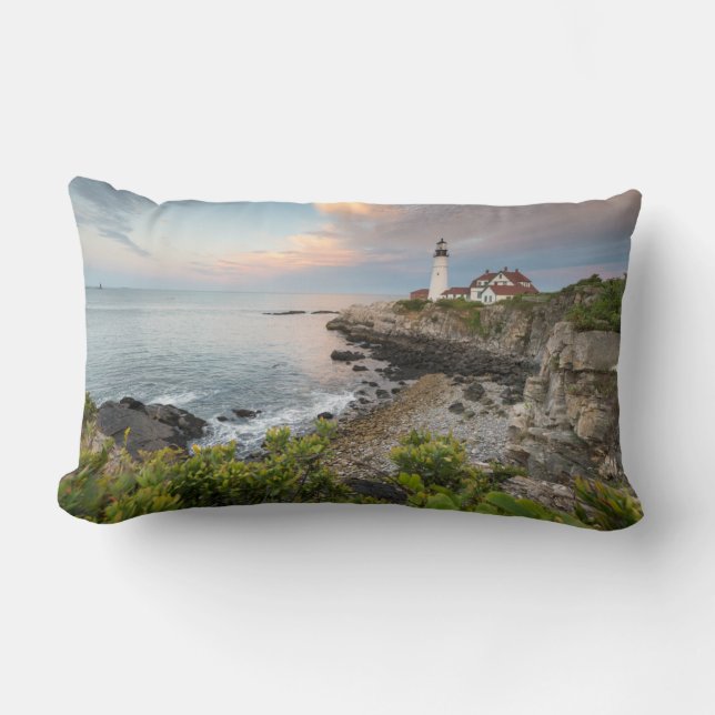 Portland Head Light | Cape Elizabeth, ME Lendenkissen (Vorderseite)