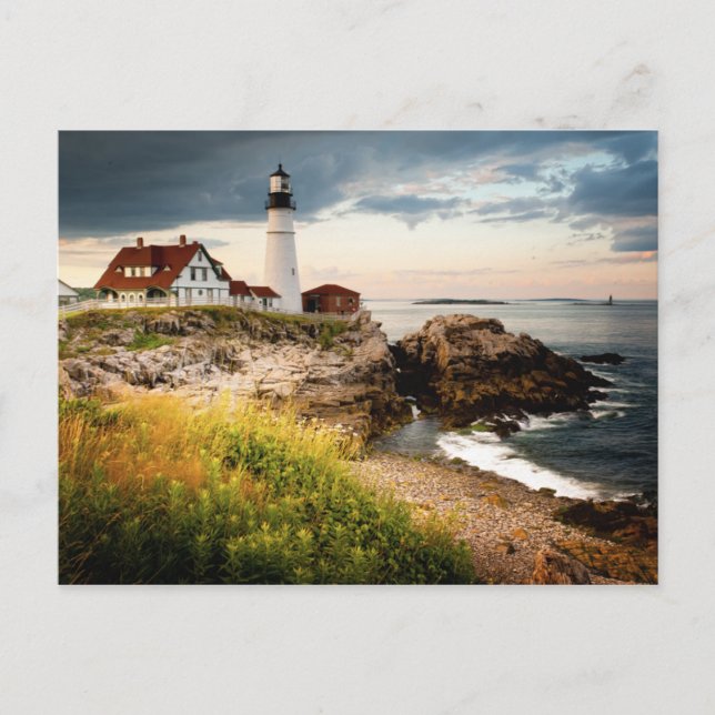 Portland Head Light | Cape Elizabeth ME Postkarte (Vorderseite)